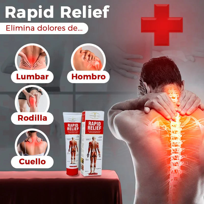 ¡EXCLUSIVO! Spray Analgésico para Dolores Musculares - Rapid Relief (2X$19.990)