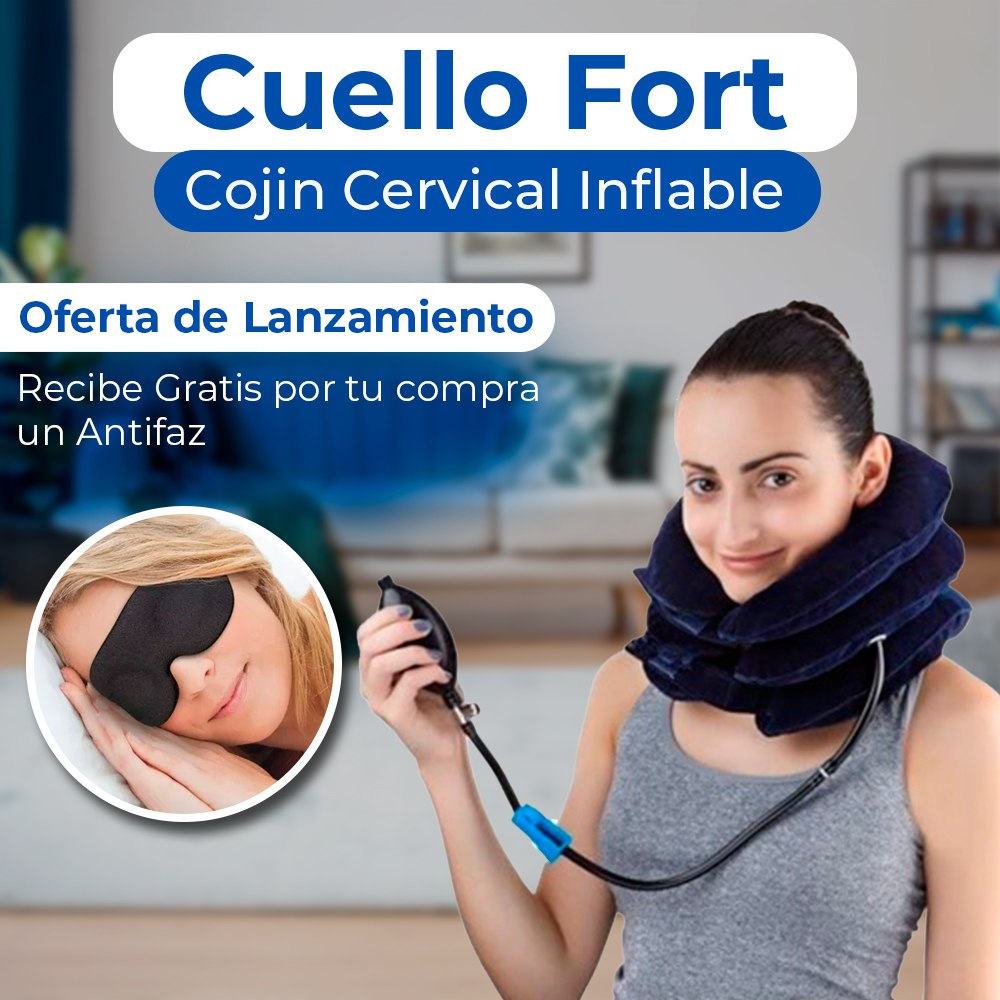 ¡¡RECOMENDADO!! Cojín Cervical Ajustable - Cuello Fort (OFERTA 2X$29.990)